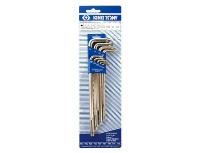 KING TONY Набор ключей TORX короткие
