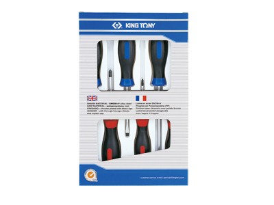 KING TONY Набор отвёрток в коробке РН 1, 2, 3