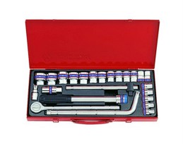 KING TONY Набор торцевых головок 6 гр 10-32 мм 1/2