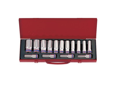 KING TONY Комплект глубоких торцевых головок 12 гр. 10-32 мм