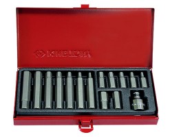 KING TONY Набор вставок (бит) 10mm, H-4 H-12, 15 пр