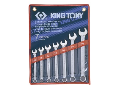 KING TONY Комплект комбинированных ключей 7 пр