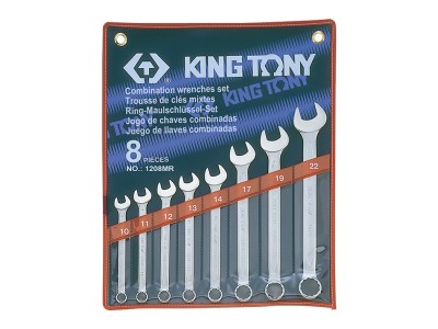 KING TONY Комплект комбинированных ключей 8 пр