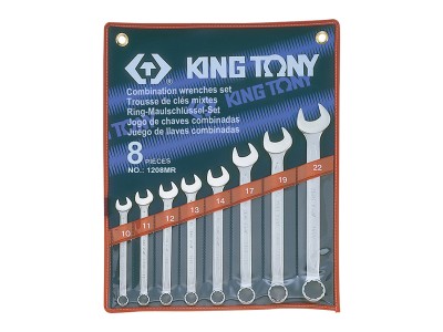 KING TONY Комплект комбинированных ключей 8 пр KING TONY Комплект комбинированных ключей 8 пр