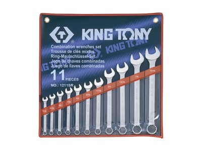 KING TONY Набор комбинированных ключей 11 пр KING TONY Набор комбинированных ключей 11 пр