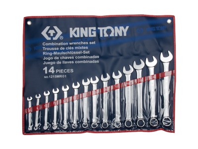 KING TONY Комплект комбинированных ключей 15 пр KING TONY Комплект комбинированных ключей 15 пр