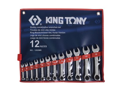 KING TONY Комплект комбинированных ключей 12 пр KING TONY Комплект комбинированных ключей 12 пр